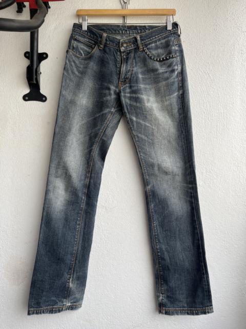 Vintage 291295 Homme Jeans Hysteric Skulls Denim Japan