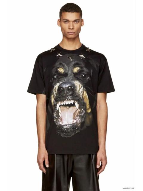 Givenchy Givenchy - RT - S/S 15 - Star Applique Rottweiler Tee