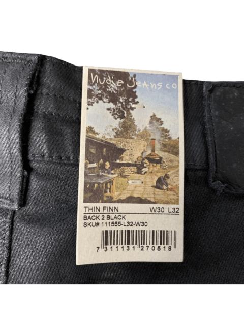 Nudie Jeans BNWT Nudie Jeans Thin Finn Black 2 Black W30 L32