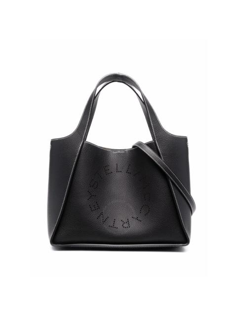 Stella McCartney Stella McCartney Logo Perforated Tote Bag