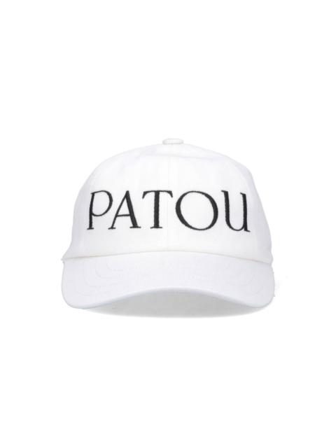 PATOU BASEBALL LOGO BEANIE