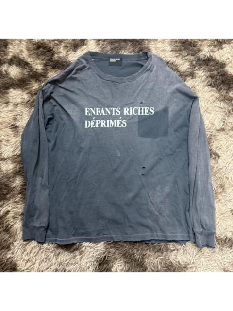 Enfants Riches Déprimés ENFANTS RICHES DEPRIMES Sun Faded Graphic Long Sleeve T Shirt
