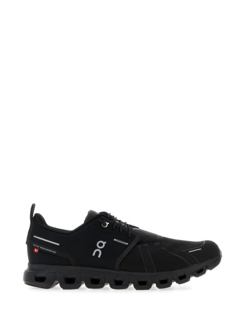 On Black fabric Cloud 6 WP sneakers