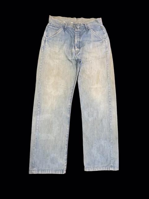 Other Designers 45rpm - Vintage 45rpm Faded Distressed Jeans Kapital Style