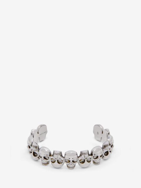 Alexander McQueen Multi-Skull Cuff