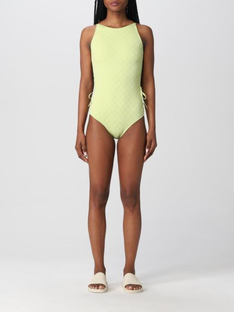 Bottega Veneta Bottega Veneta intrecciato nylon one-piece swimsuit