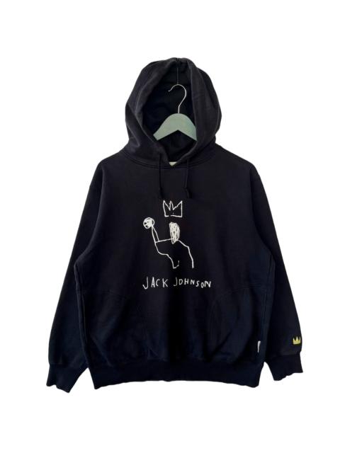 Other Designers Other - Vintage Y2K Jean Michel Basquiat Jack Johnson Hoodie
