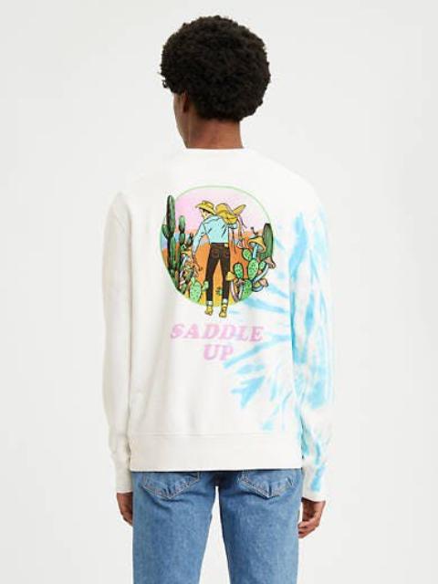 Other Designers Vintage - Levi’s Saddle Up Crewneck Sweatshirt Big Logo