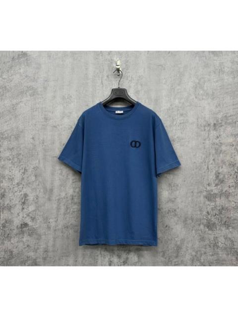 Dior Dior 25 New Embroidered Logo Heavyweight Short-Sleeve T-Shirt