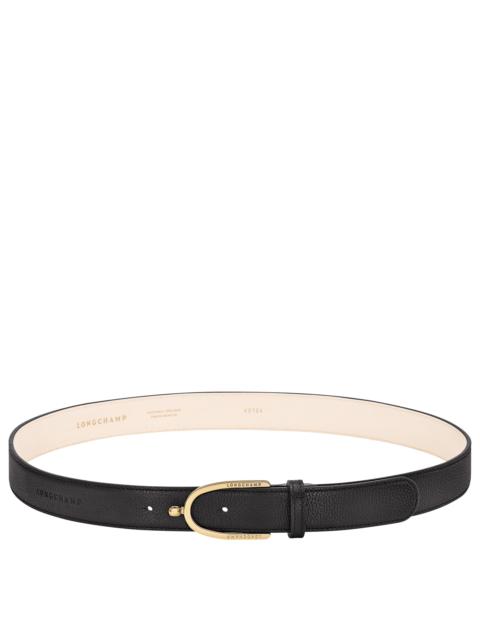 Longchamp Ladies' belt Black - Leather