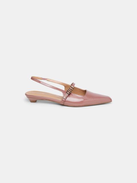 DOROTHEE SCHUMACHER GLOSSY SHINE- Slingback Flat