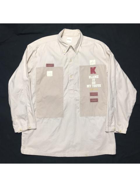 Other Designers Japanese Brand - Karl Helmut Blame It On My Youth Half Button Shirt