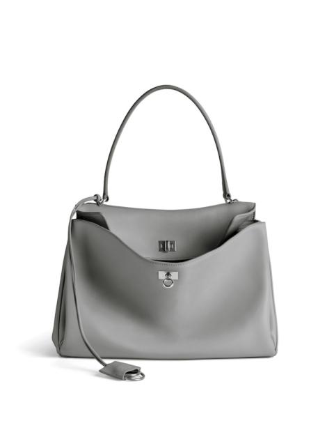 BALENCIAGA Women's Rodeo Handbag Medium in Cloud Grey