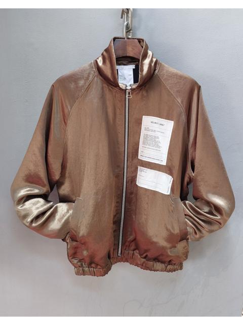 Helmut Lang Unisex Full Zip Mock Track Jacket