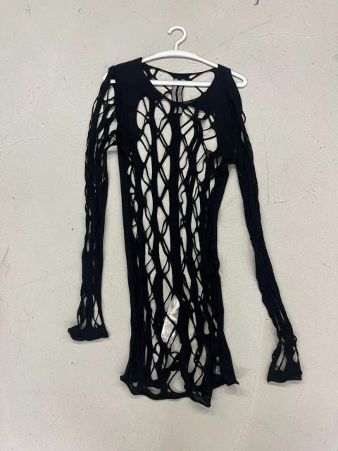 Rick Owens Rick Owens 21 SS Hollow Knit Long Sleeve Top