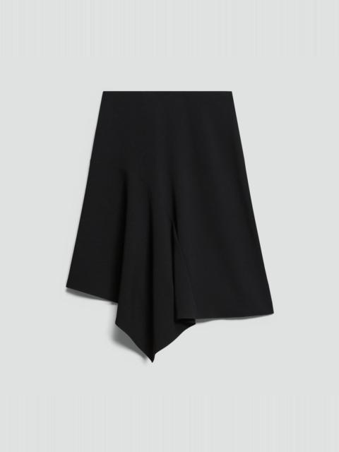 Theory Panel Drape Skirt in Admiral Crepe