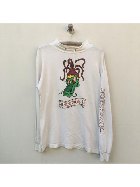 Other Designers United Colors Of Benetton - Vintage Benetton F1 Tear Away Spell Out