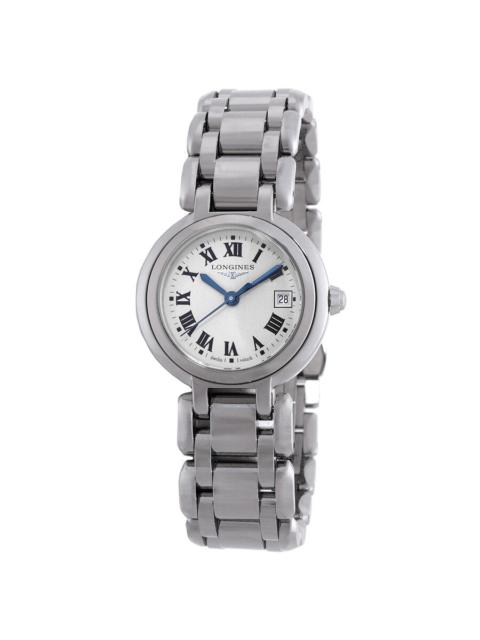 Longines PrimaLuna Quartz Silver Dial Ladies Watch L8.120.4.71.6