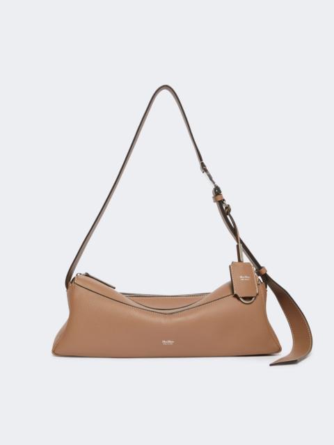 Max Mara Small leather shoulder bag - BROWN