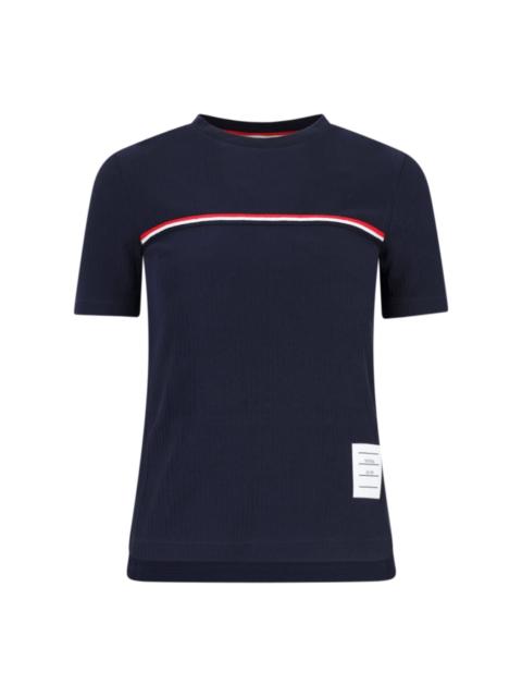 Thom Browne "THREE STRIPES" LOGO T-SHIRT