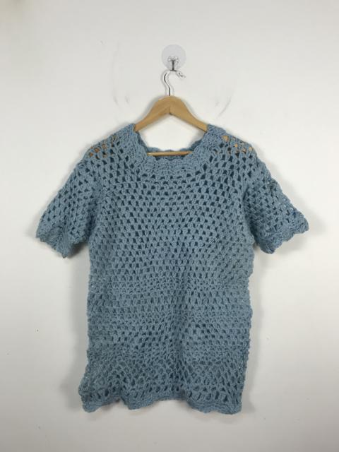 Other Designers Handknit - Unbrand Handknit Mesh Net Knitwear #3016