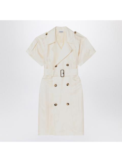 Burberry Burberry Ivory Trench Dress In Viscose Women