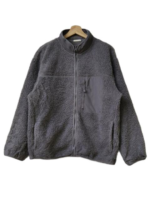 Other Designers Japanese Brand × Uniqlo - Nice Uniqlo Pile Lined Fleece Zipper Jacket