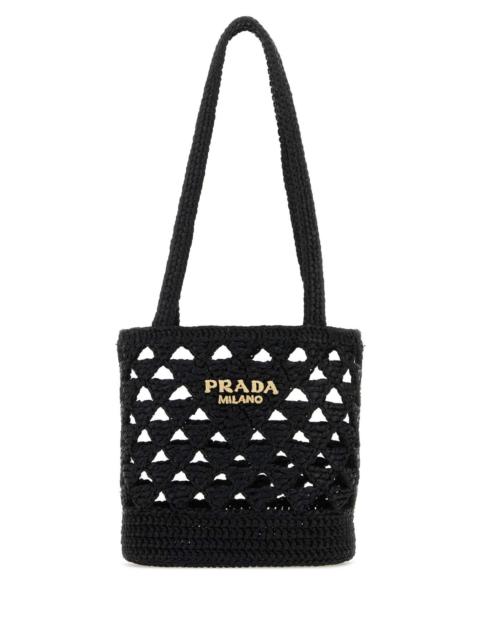 Prada Prada Women Black Straw Handbag