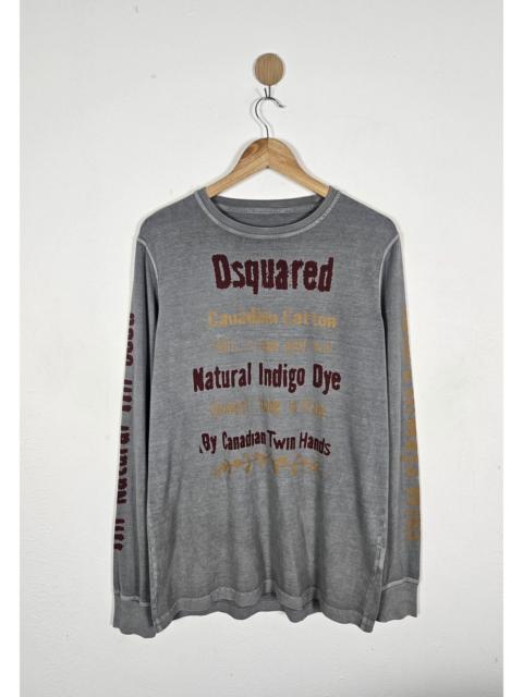 DSQUARED2 Dsquared Canadian Natural Indigo Dye shirt