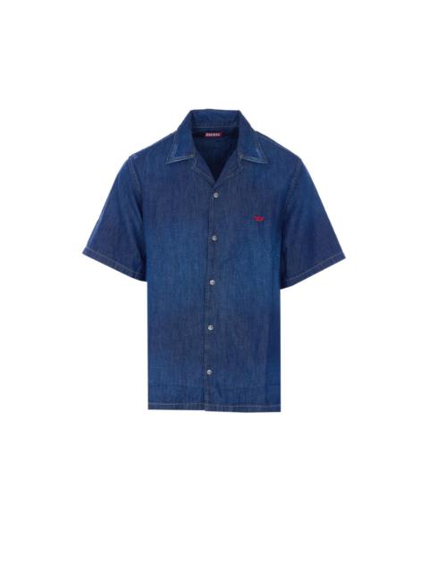 Diesel Diesel Men D-Nabil-D Denim Shirt
