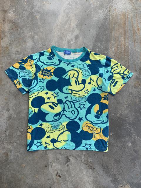 Other Designers Vintage - Vintage Disney Mickey Mouse Full Print Tshirt