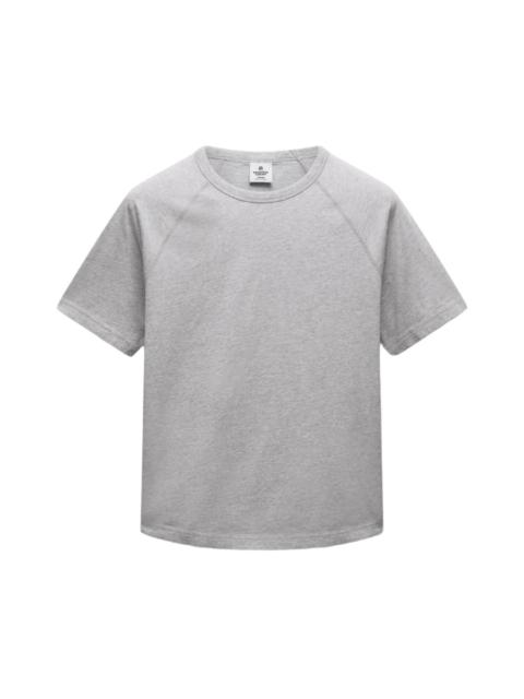 Reigning Champ Lightweight Jersey Standard Raglan Tee - Heather Grey