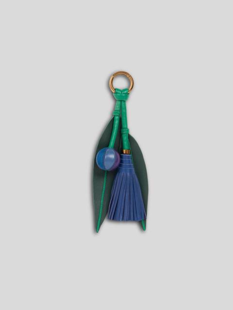 Etro CHARM WITH TASSEL AND LEAVES