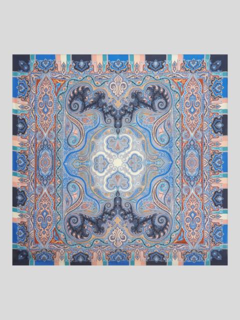 Etro PAISLEY SILK AND CASHMERE SHAWL