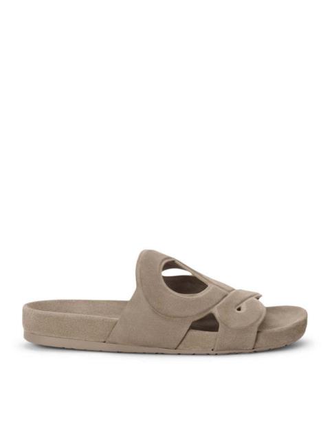 Loewe Loewe X Paula`S Ibiza Men Slide Ease Monogram In Suede