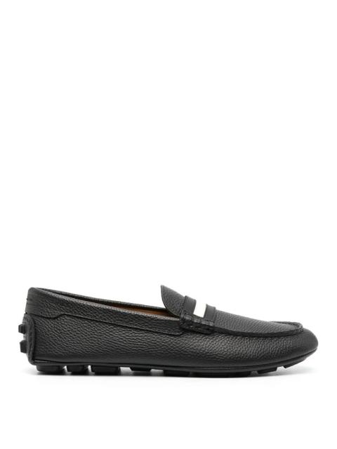 Other Designers Bally Men's Black Karlos Leather Drivers