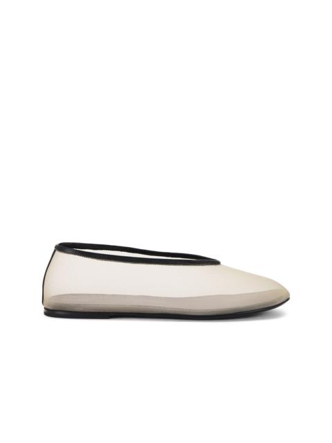 KHAITE Marcy Mesh Flat