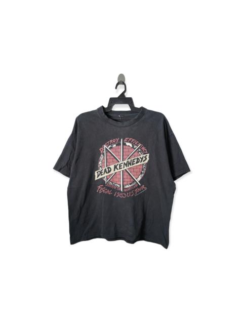 Other Designers Vintage - Vintage Y2K Dead Kennedys Fiscal 1983 US Tour Tee