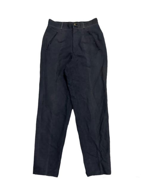 Jean Paul Gaultier Trousers Black Faded Pant