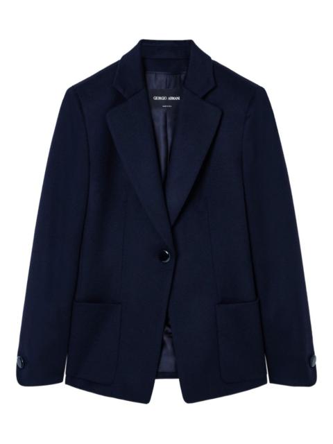 GIORGIO ARMANI single-breasted blazer