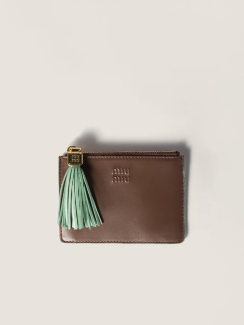 Miu Miu Leather card holder