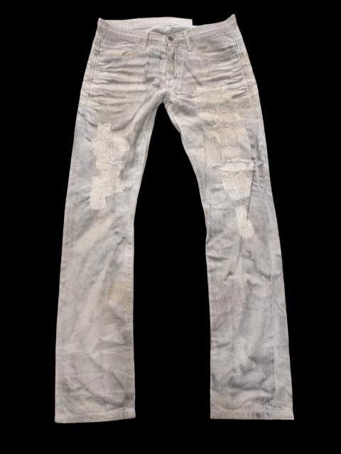 Other Designers 🔥Rare🔥Ring Milano Distressed Ripped Sick Insane Jeans