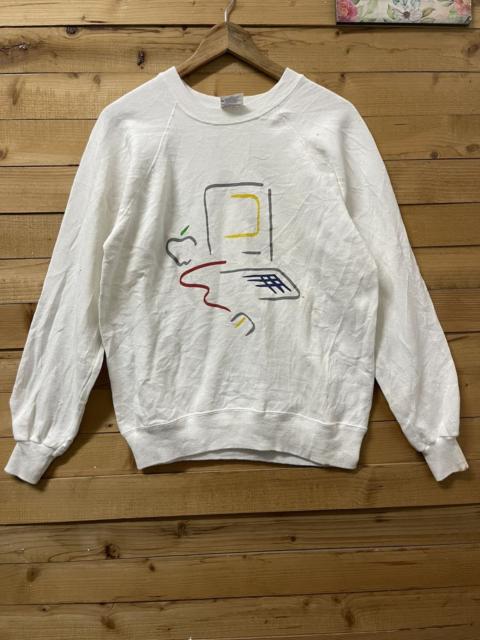 Other Designers Vintage 90s Apple🍏 sweatshirt