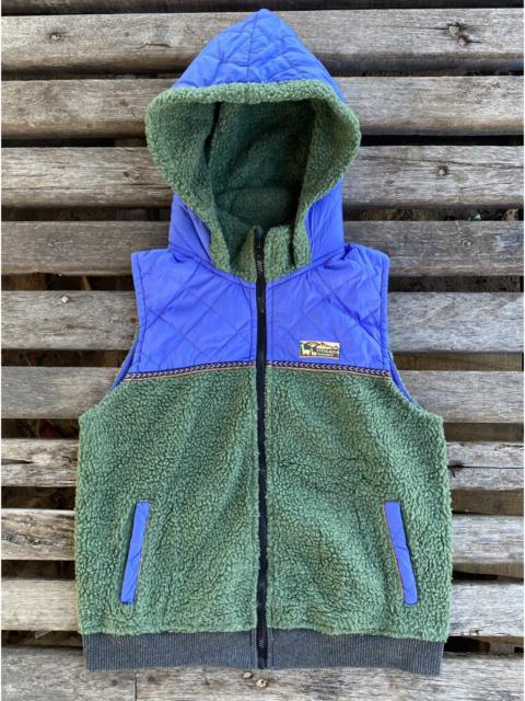Other Designers Japanese Brand - Titicaca Sherpa Fleece Sleeveless Hoodie Jacket