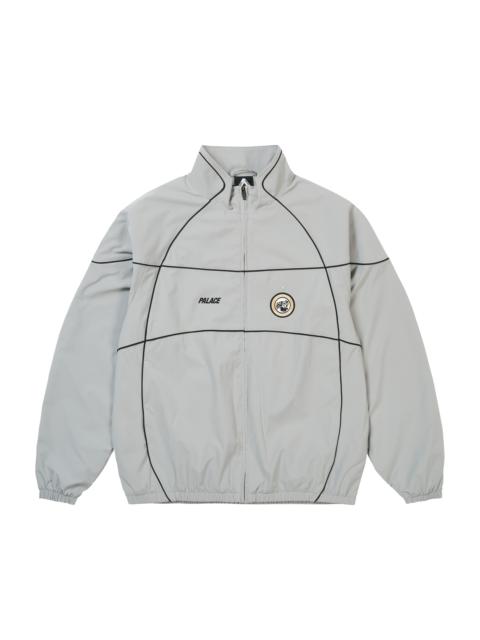 PALACE PRO TEAM PIPED SHELL JACKET GREY