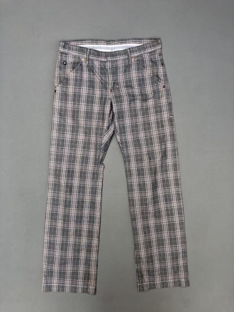 Other Designers Designer - Mano Garment Complex By Renown Plaid Pants