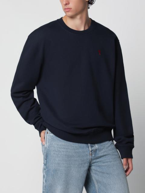AMI Paris Ami De Coeur midnight blue sweatshirt