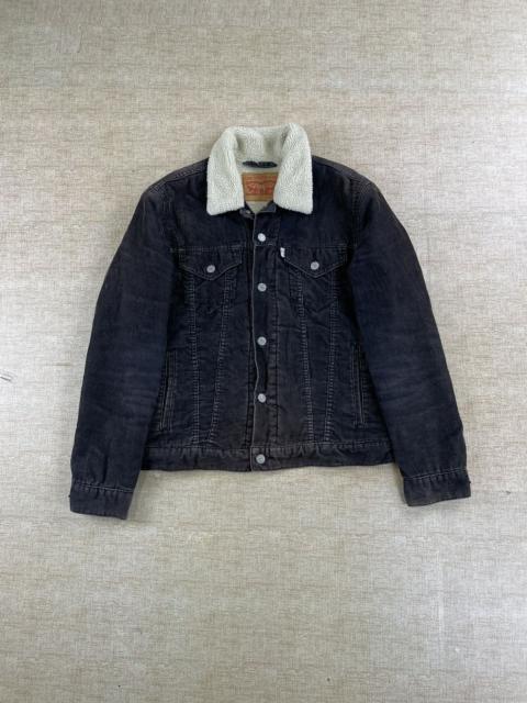Other Designers Levi's × Levi's Vintage Clothing × Vintage - Vintage LEVIS Corduroy Sherpa Trucker Jacket
