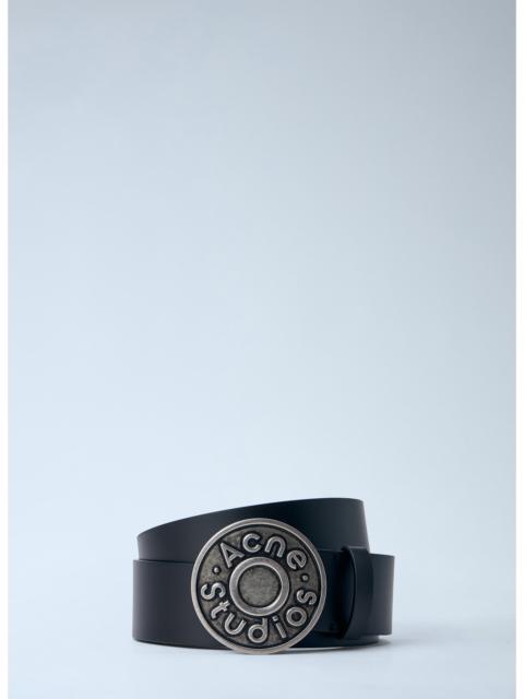 Acne Studios Acne Studios Men Logo Buckle Leather Belt
