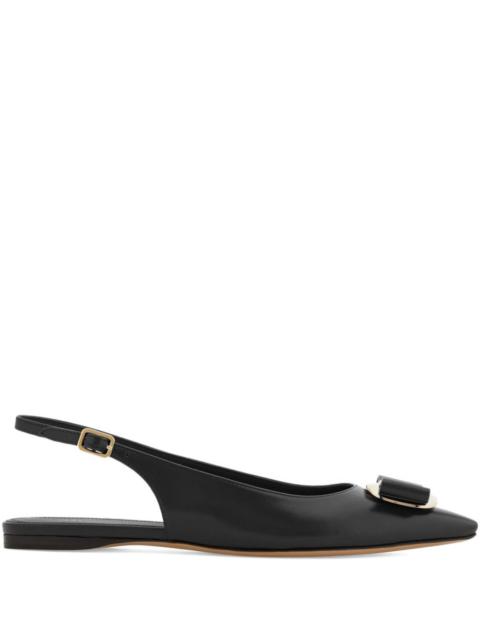 FERRAGAMO Ferragamo Women Leather Slingback Pumps
